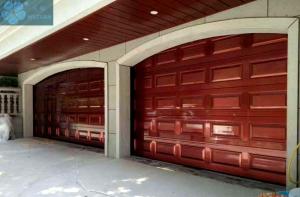 China Aluminium Alloy 38mm IP55 Sectional Overhead Garage Door factory