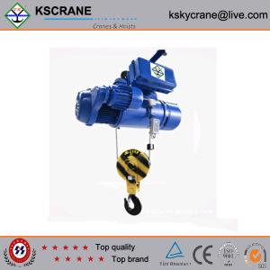 China China Made Two Speed Steel Rope Electric Hoist factory