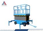 12m Working Height Mobile Hydraulic Scissor Lift Table with 500kg Load Capacity