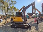 Volvo EC60D Hydraulic Crawler Excavator 6tons Operating 0.23m3 Bucket Capacity