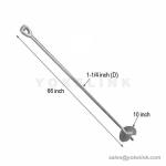 1-1/4'' Forged No-Wrench Helix Earth Anchor