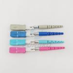 Sc Upc OM4 Simplex Fiber Optic Connector And Couplers for FTTH FTTX cable