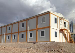 China Safe and durable container house for prefab camp house factory