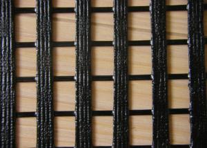 China Warp Knitting Geogrid for Lower Elongation , High Tensile Geogrid factory