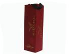 Vintage Single Bottle Wine Box Packaging , Flip Top Cardboard Boxes For Wine