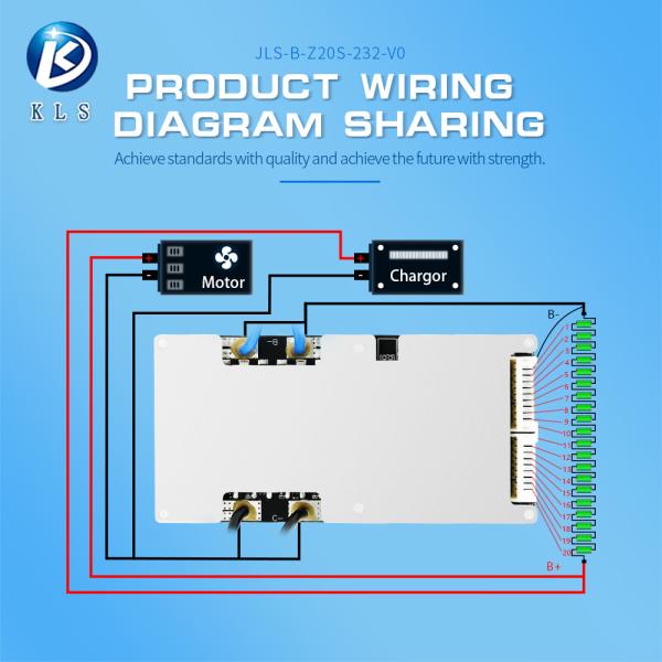 Custom Battery Management System Lithium Ion LFP NMC Sodium Battery 11S 12S 15S