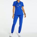 factory custom logo wholesale top quality strech solid color hospital medical