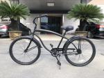 26 Inch Steel Frame Hard Frame 3 Speed Beach Cruiser Bike for Adults Men and