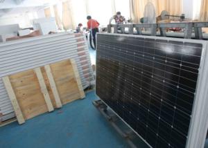 China High Transmission Black Solar Energy Panels 3.2 Millimeter Front Glass factory