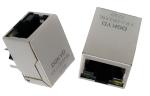 100 Megabit RJ45 Magnetics Modular Jack, Single Port Network Cable Connector