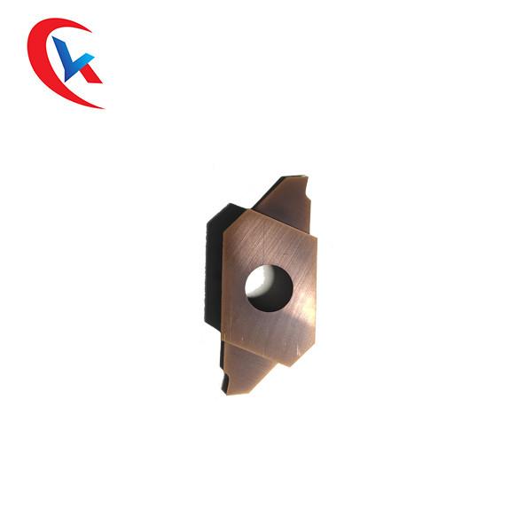 Metal Lathe Tungsten Carbide Inserts CTPA10ELK Wear Resistant HRC 35 - 50