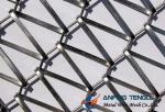 Metallic Curtain Gama Flexi: Flat Spiral Wire + Crimped Rod Structure