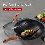 Factory Wholesale Cooking Cookware Black 32cm Multiple Styles Non Stick Iron