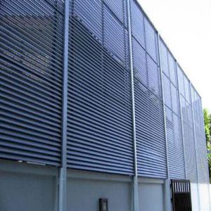 China Building Shutters Aluminium Sun Vertical Shade Louvres factory