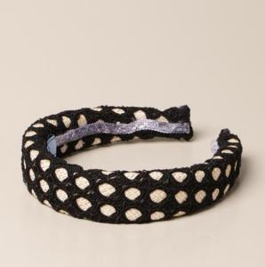 China Satin Silk Black Elastic Hair Bands Versatility factory