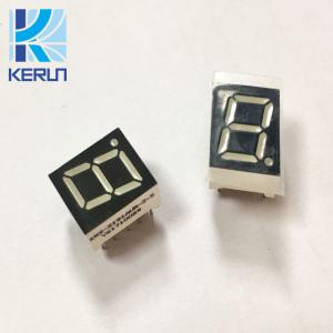 China Industrial Equipment 1 Digit 7 Segment Display  1.0 inch 10 pins on sale