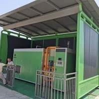 China Restaurant 500kg Food Waste To Fertilizer Machine Kitchen Waste Disposal Unit factory