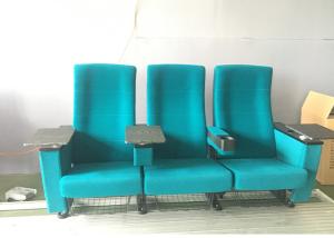 China Commercial Movie Theater Lounger With Plastic Cup Holder Model Foam Theater Seating factory