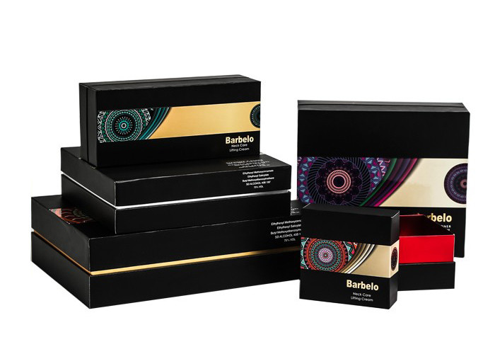 Silver Metallic Recyclable Cosmetic Box Packaging Reusable For Gift Packaging