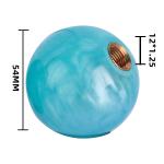 Wholesale customization 5 speed car universal black 8 ball shift knob gear shift
