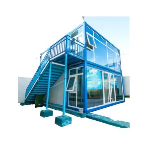 China Zontop Modern Flat Pack Portable Living 40ft Luxury China Prefab Homes 3 Bedroom Prefabricated Container House factory