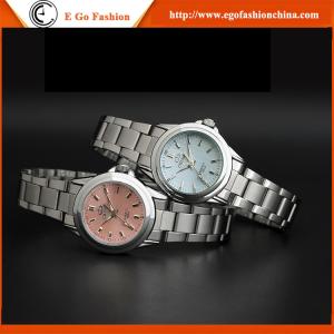 China 005A Pink Fashion Jewelry Watch Rhinestone Bling Watches Stainless Steel Woman Watch Hot factory
