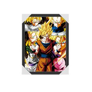 China Anime Lenticular 3D Lenticular Poster Anime Design 3D Lenticular Poster Printing factory