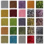 PMMA 2 Sided Premium Glitter Acrylic Sheets 3.0mm Thickness 118" Red