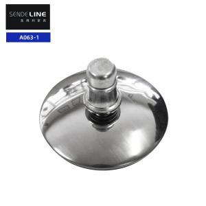 China Non Slip Iron Adjustable Table Feet Insert M11 Length 21mm Metal Furniture Foot factory