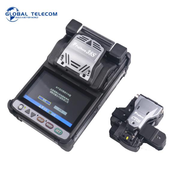 4 Motor Optical Fiber Fusion Splicer , Fujikura 41s Fusion Splicer CE certificat