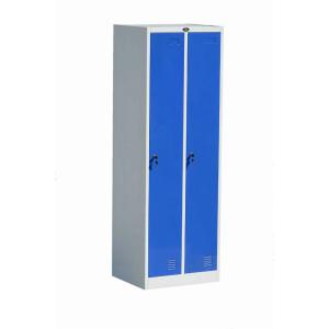 China Two Line Two Doors Gym Locker Wardrobe School Hospital Steel Powder Coating factory