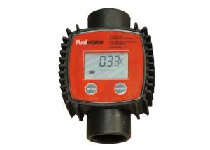 China Male / Female Thread UREA Fluid Fuel Flow Meter With Aluminum Measuring Chamber factory