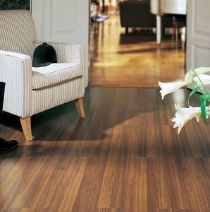 China T G Strand Woven Bamboo Flooring Parquet In Natural Color With ISO14001 Certificate factory