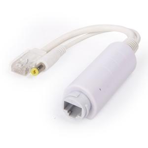 China DC12V 1A standard IEEE802.3af 100Mbit POE Splitter PD support 37V-57V voltage transmission factory