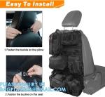 Universal Tactical Seat ​Back Organizer Vehicle Molle Panel Organizer Storage