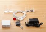 COMER anti-theft alarm system acrylic security display mobile phone stands for