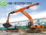 36T Excavator Telescopic Arm Digging Bucket 0.8 Cbm Excavator Accessories