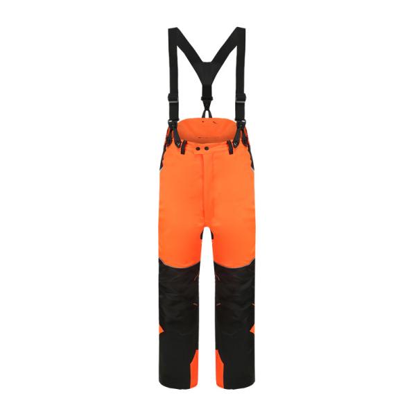 Hivis Color Technical Chainsaw Safety Bibpants, anti chainsaw safety bib