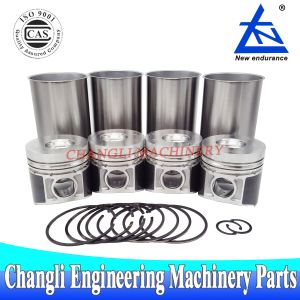 China Xinchai A498BPG A498BT1 Diesel Engine Piston Cylinder Kit for Forklifts Tractors from Original Manufacturer with 1-3 Days Delivery factory