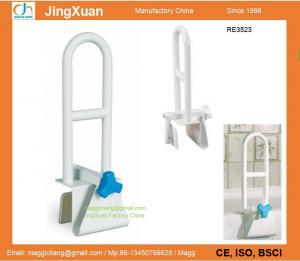 China RE3523 Bathtub Safety Rail with Steel Construction White, Grab Bars on sale