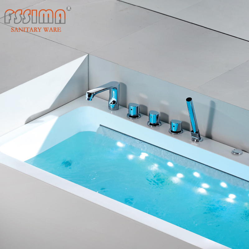 2 Person Freestanding Jetted Bathtub With Seat Hot Tub Jet Spa Lazy 1600x750