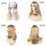Mono Top Lace Front Wigs 14" Straight 100% RAW Cuticle European Remy Human Hair