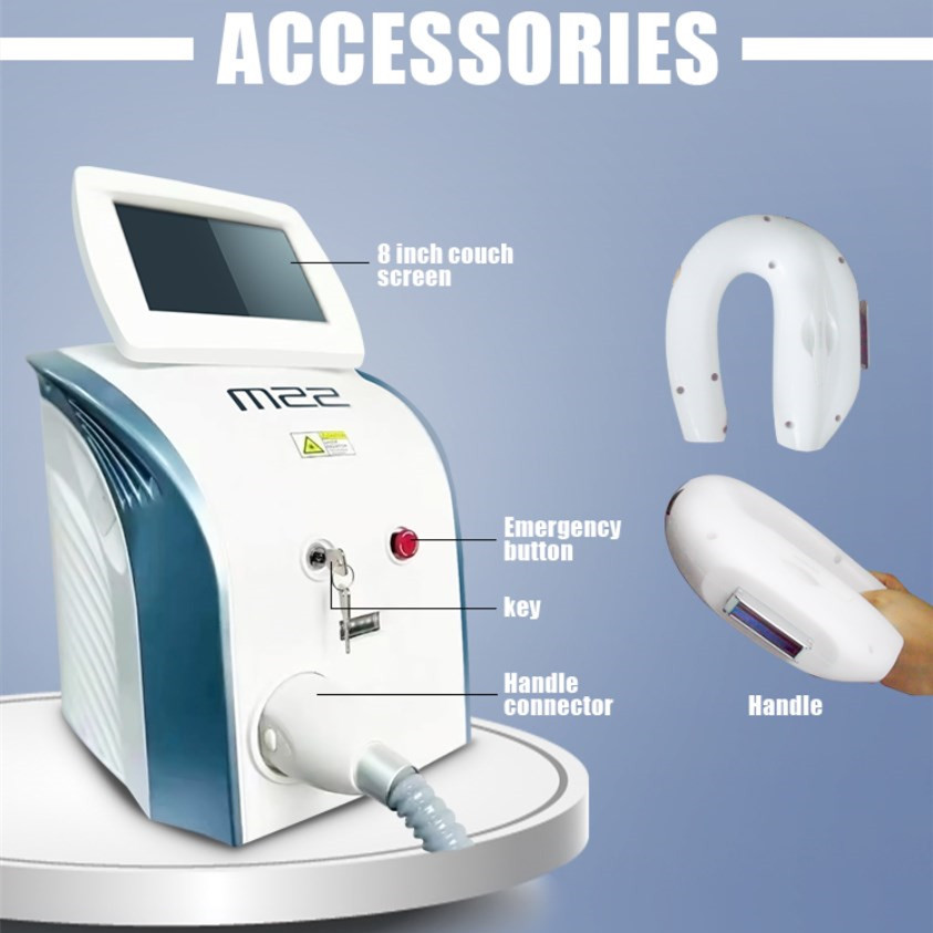 110V 220V Ipl Shr E Light Laser Hair Removal Machine For Salons
