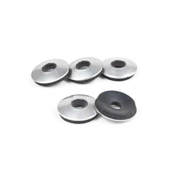 High Temperature Resistant Neoprene EPDM Rubber Washers with Metal Insert Gasket