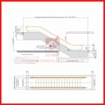 Indoor / Outdoor Airport Moving Walkway 30 Degree With Vvvf Auto Start Stop
