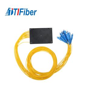China FTTX System Fiber Optic Audio Cable Splitter SC/UPC 1x32 Mini PLC Coupler factory