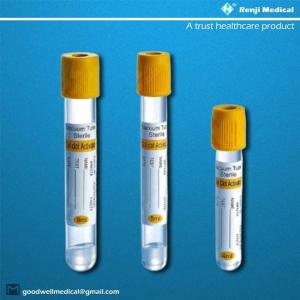 China Transparent Disposable Vacuum Blood Collection Tube CE Certification factory
