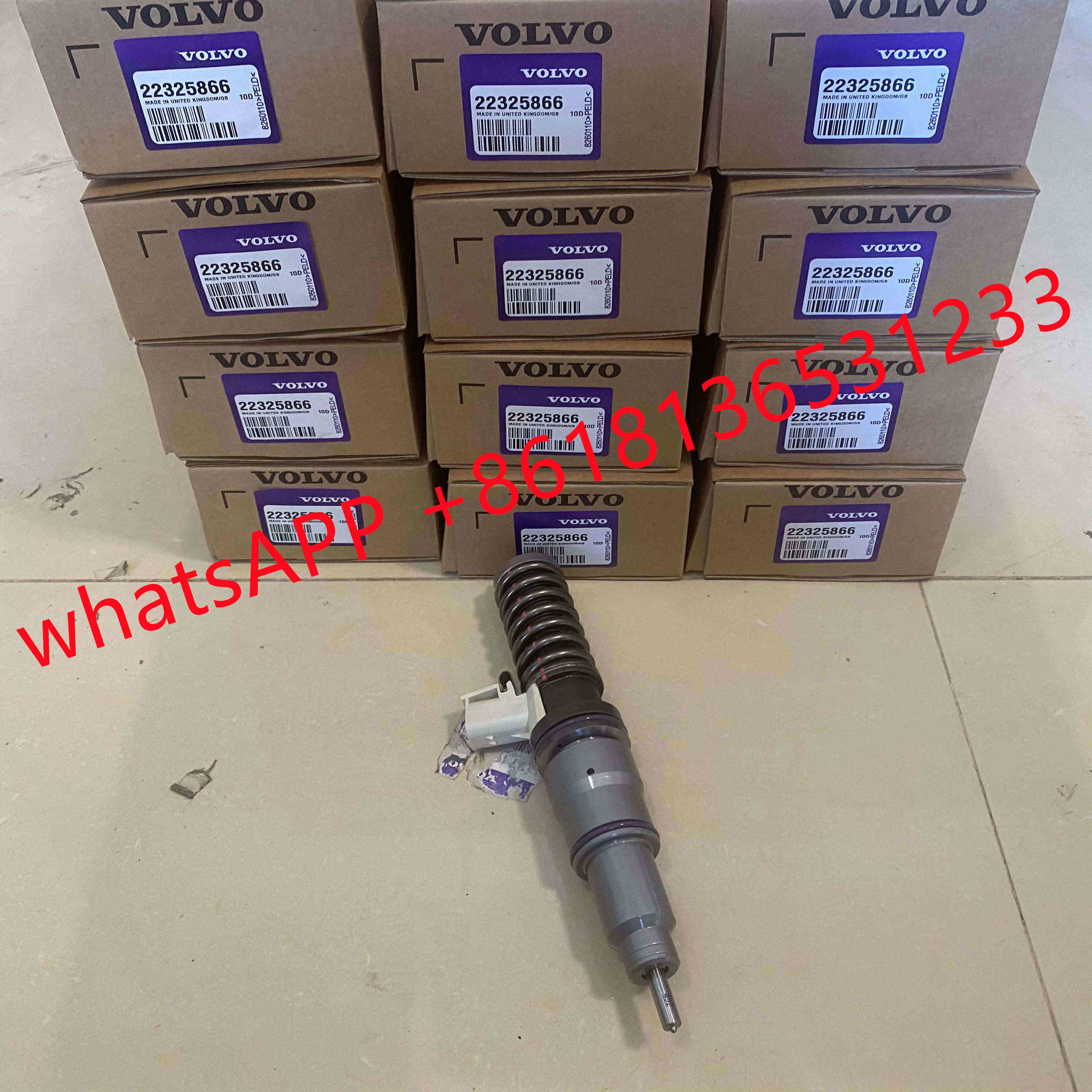 New Diesel Fuel Injector 22325866 BEBE4D48001 PENTA MD11 22325866 for VO-LVO 22340648 3801144