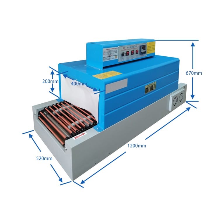 PVC Heat Shrink Wrap Machine For Cylindrical Prismatic Pouch Cell