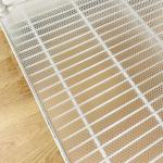 PP Wire Shelf Liner for Iron Shelves Red Table Decoration Accessories Type Mats